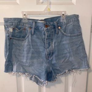 Madewell Relaxed Denim Shorts (2 Sizes of the same short)